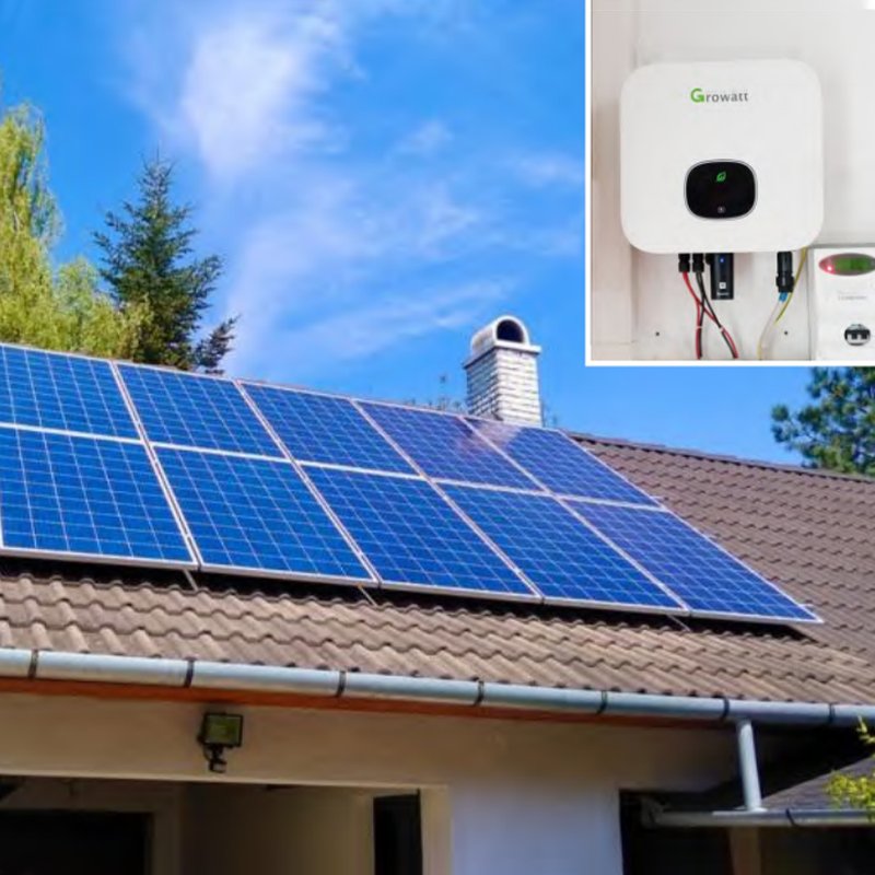 Growatt hybrid solar inverter On Grid Inverter 5000w 6000w Min 5000tl-x Onbrid Solar System