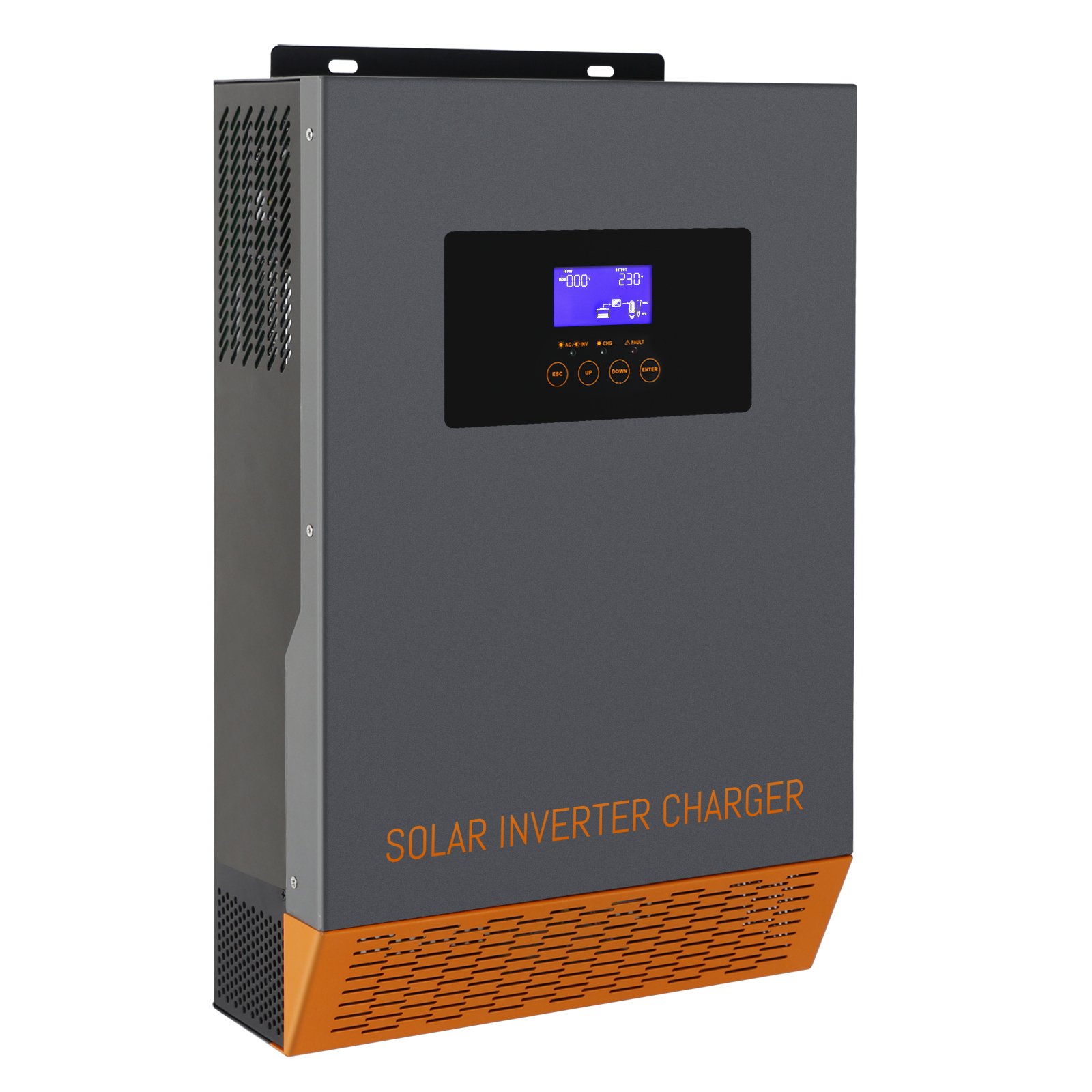 PowMr 3.5KW 5.5KW MPPT 110A 48V Pure Sine Wave Inverter Charger 500V PV Input 220V All In One Hybrid Solar Inverter