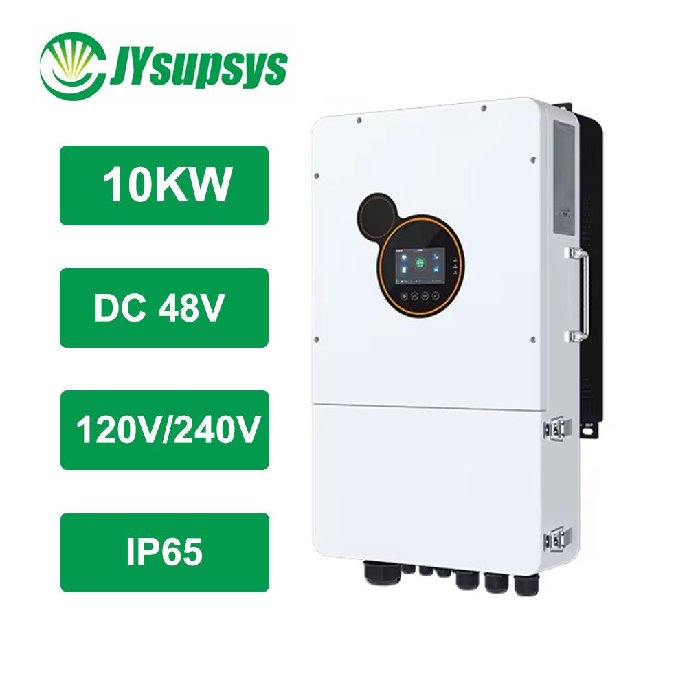 IP65 Waterproof 10KW Hybrid Solar Inverter Max. MPPT Current 200A for Home Solar Energy System Single Split Phase