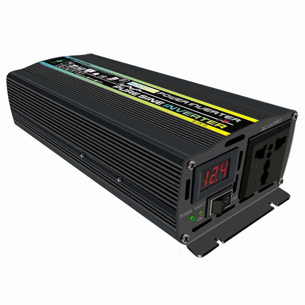 3KW 12V 220V Pure Sine Wave Portable Wall Power Solar Inverter