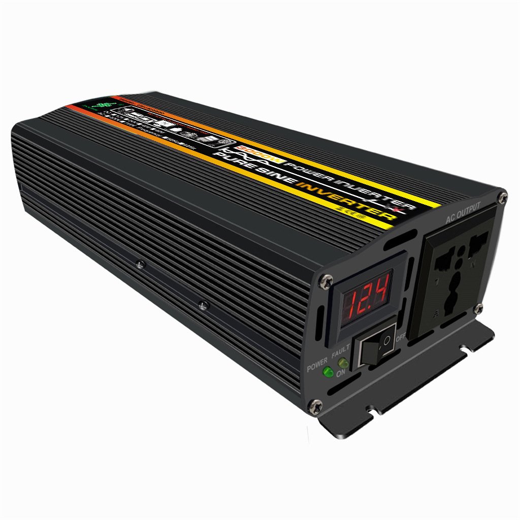 3KW 12V 220V Pure Sine Wave Portable Wall Power Solar Inverter