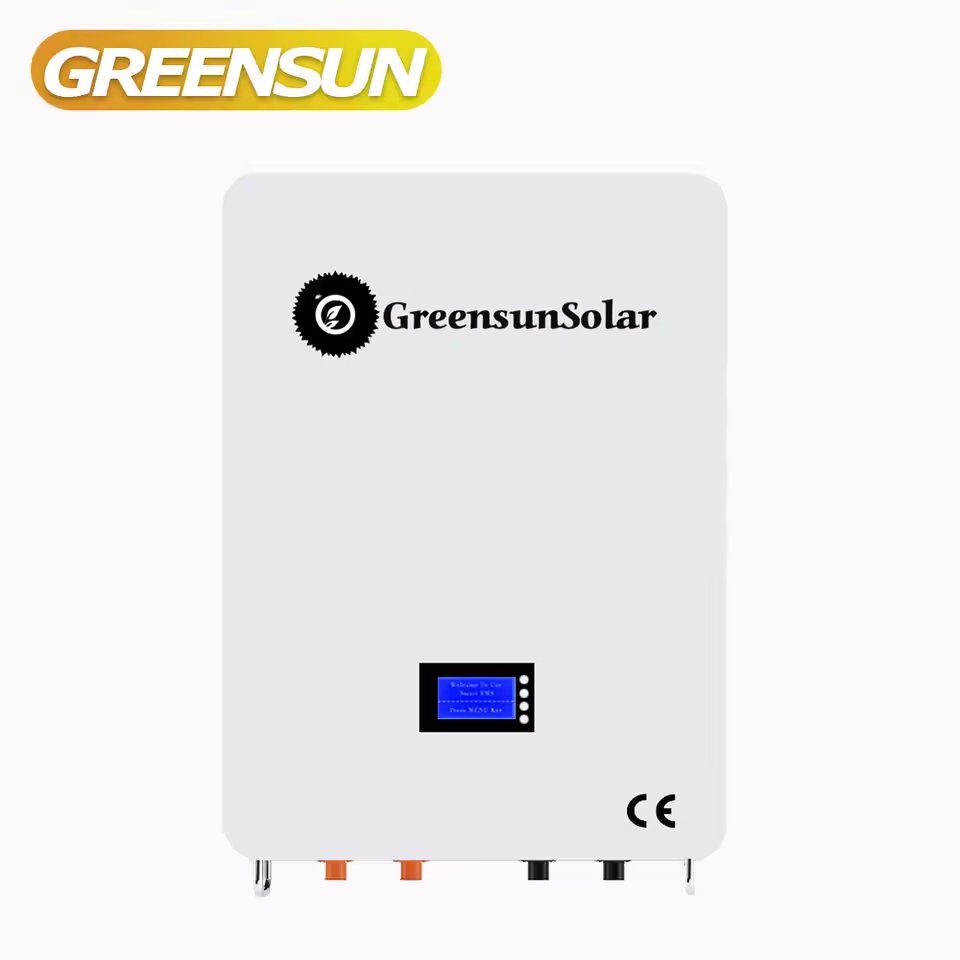 Greensun Complete 10kw 15kw 20kw Hybrid Solar System Battery Pack System 50kw Hybrid Solar Inverter 3kw Hybrid Solar System