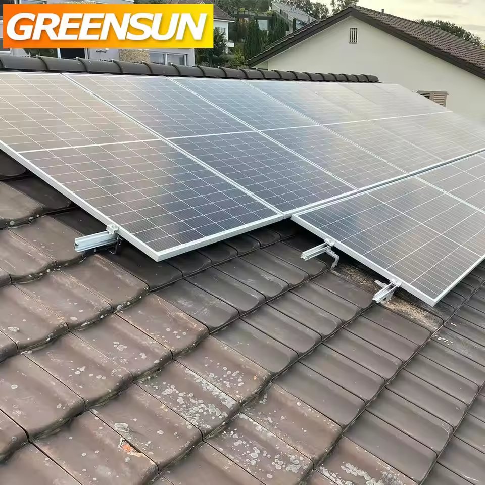 Greensun Complete 10kw 15kw 20kw Hybrid Solar System Battery Pack System 50kw Hybrid Solar Inverter 3kw Hybrid Solar System