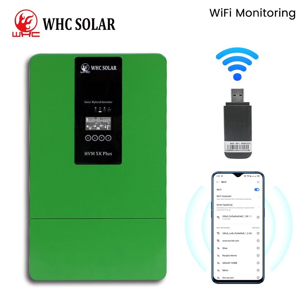 5000W 48VDC to 220VAC Onduleur Solaire 3.6KW 5KW Split Inverter Pure Sine Wave Solar Power Inverter