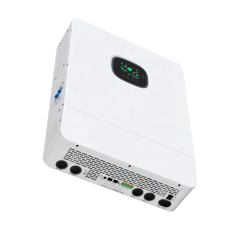 48V 10KW 120v/240v Split Phase Solar Inverter On Off grid Hybrid 120VAC 240VAC Two Output Hybrid Inverter