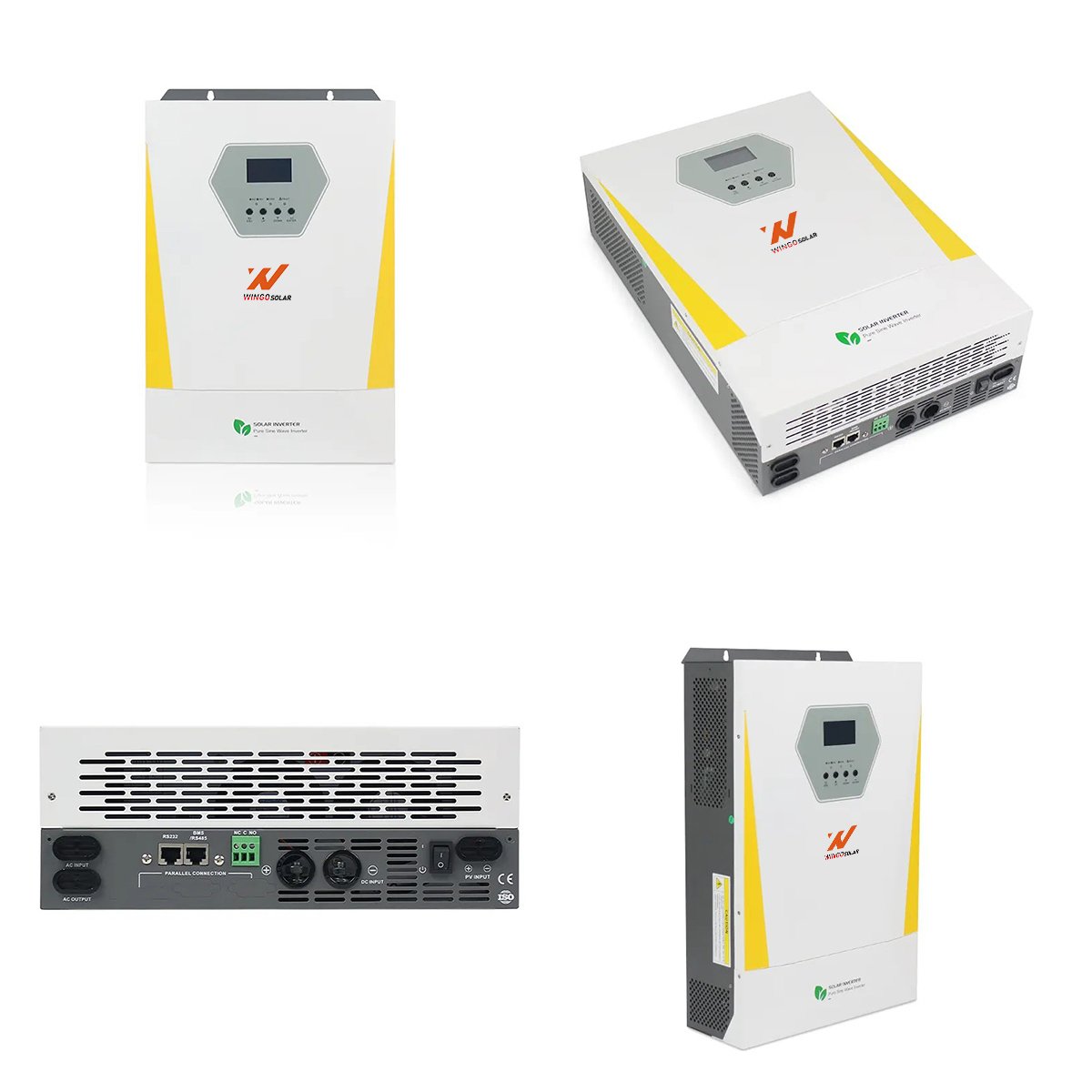 Wingosolar Solar Inverter Single Phase Price List 5Kw 6Kw 7Kw Off Grid Inverter