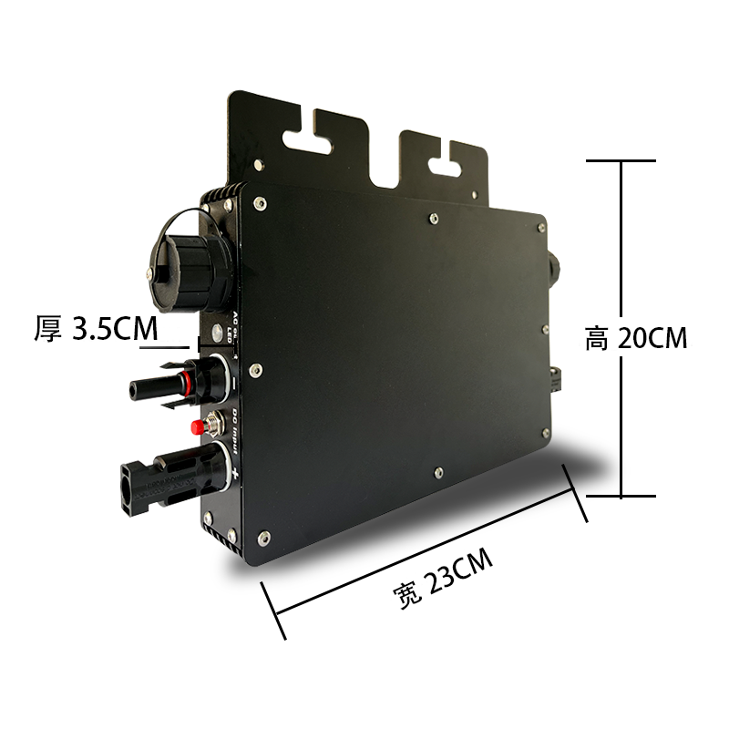 800 Grid Inverter 800W 110V 220V DC to AC Smart Micro MPPT Solar Converter 22-50V Wireless Communication with APP Monitoring