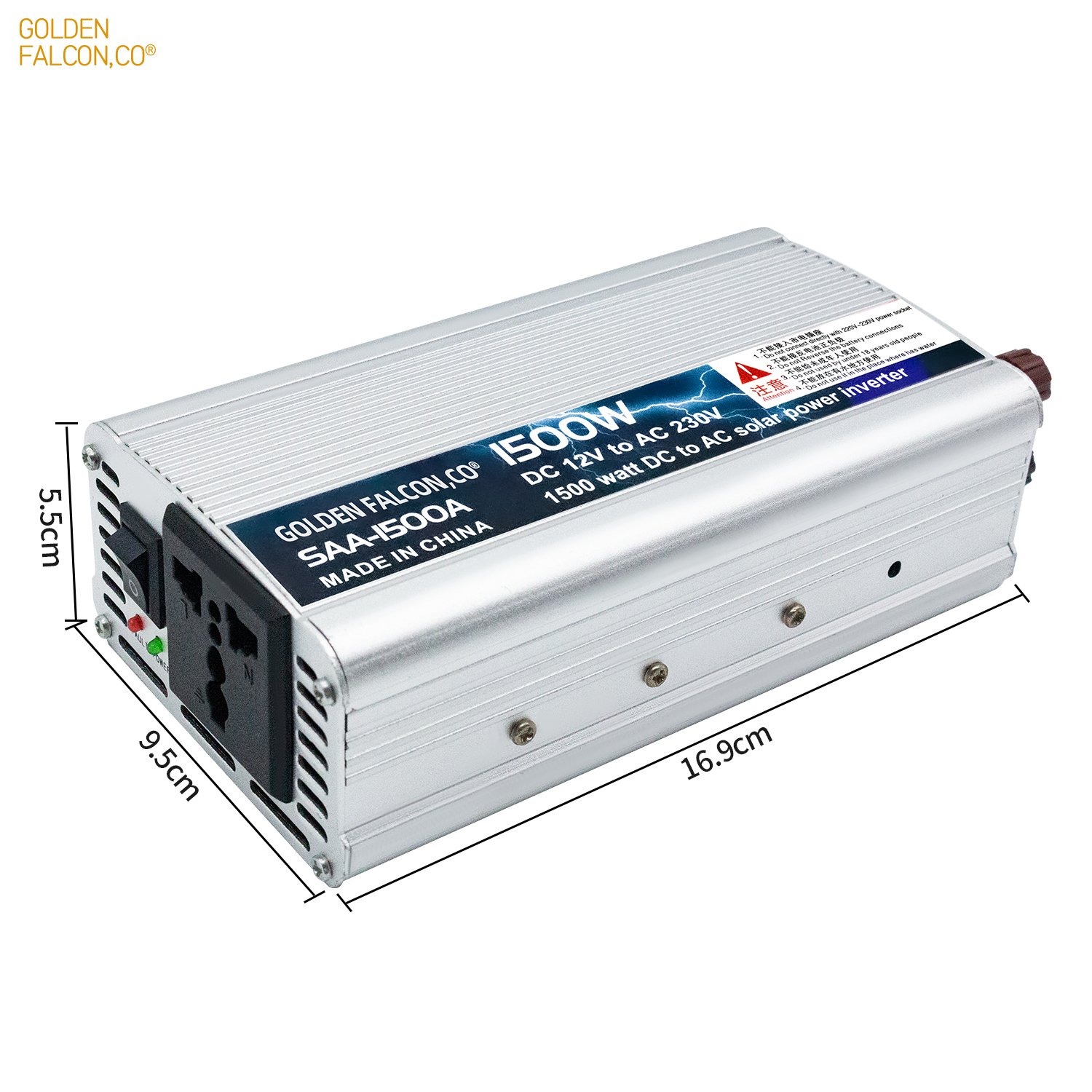 1500W Power inverter 12V to 220V Modified sine wave inverter 1.5Kva solar inverter 12V Inversor