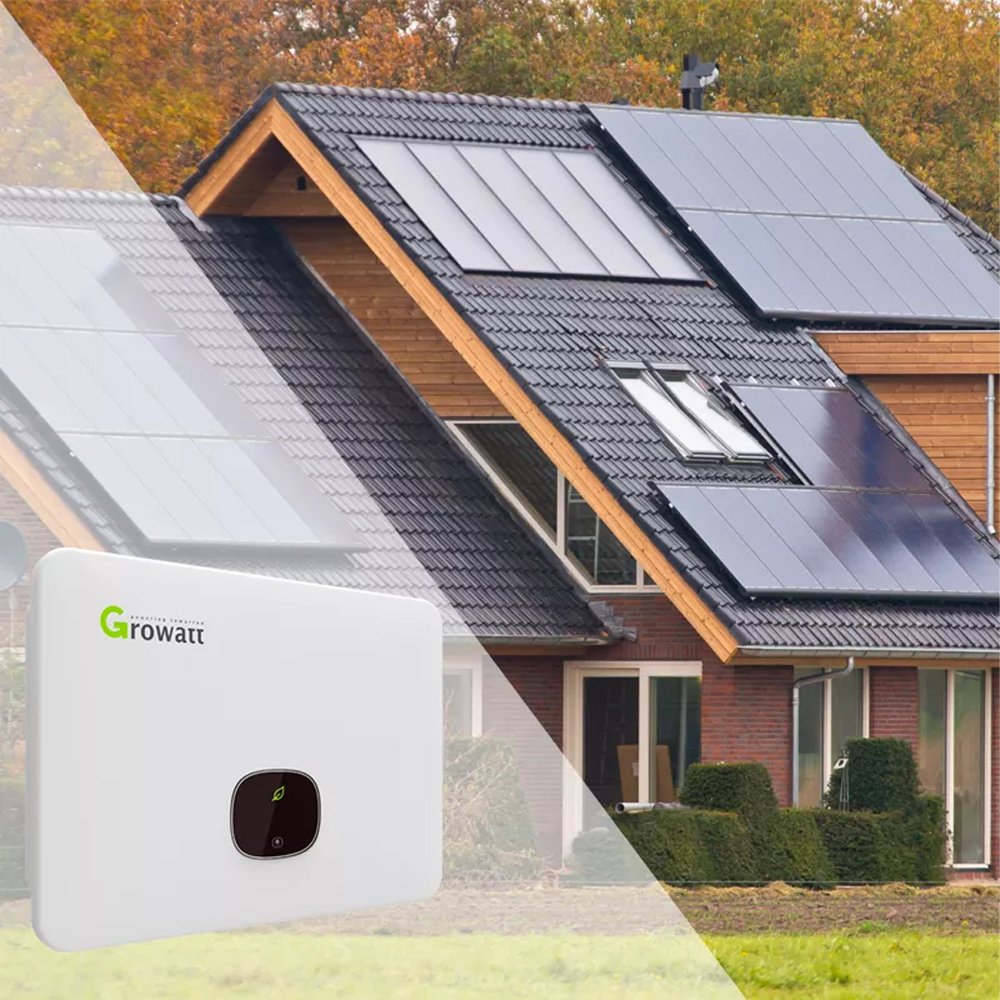 Growatt 30Kw-50Kw On Off Grid Tied Three Phase Energy Storage Hybrid Solar Inverter Price
