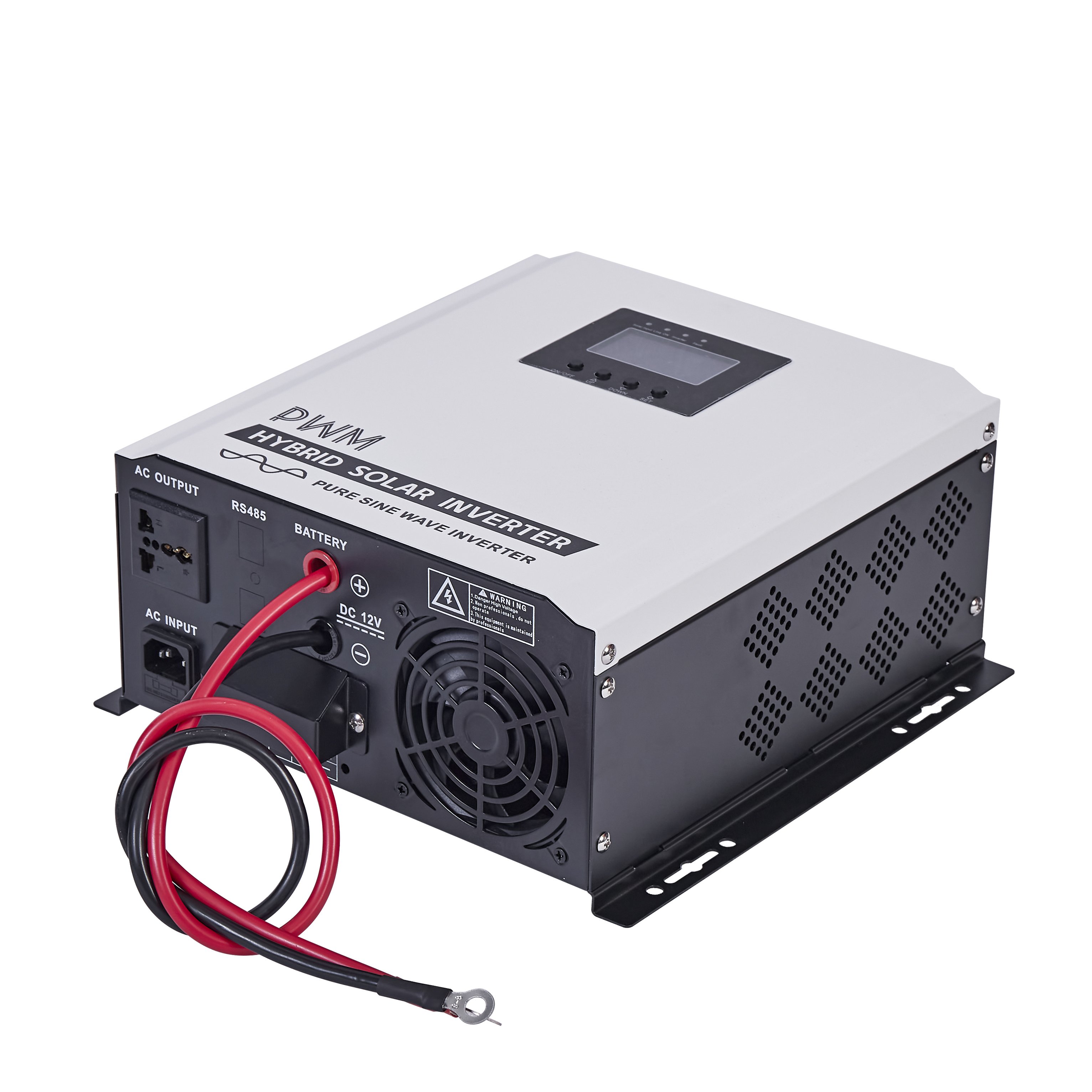 2000VA solar inverter 1500w home solar inverter with 15A AC charger PWM 30A controller