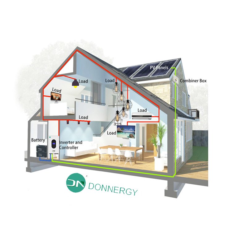 Single Phase (elec.)On/Off Grid Hybrid Inverter Solar Inverter Pure Sine Wave 5KW 5000watt 50HZ 220V CE-EMC CE-LVD