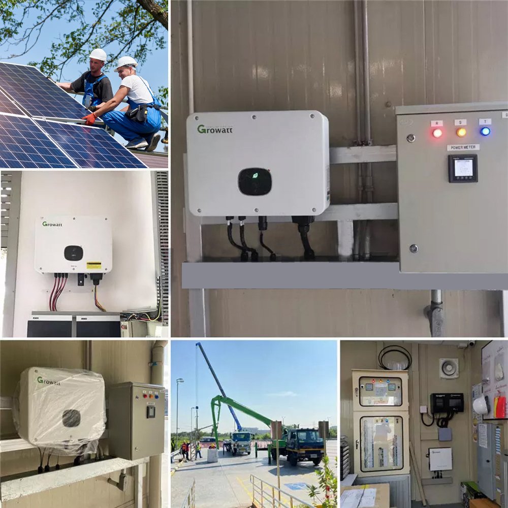 Growatt 15Kw 3 Phase Hybrid Solar Inverter Hybrid Solar Inverter 20 KW 25 KW 30 KW On-grid Inverter