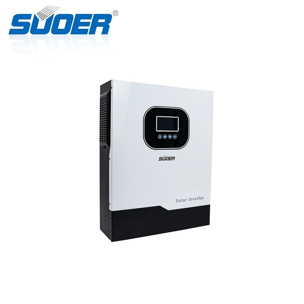 Suoer New 4.2kw 24v 230v off grid inverter pure sine wave Hybrid Solar Inverter with MPPT solar charger