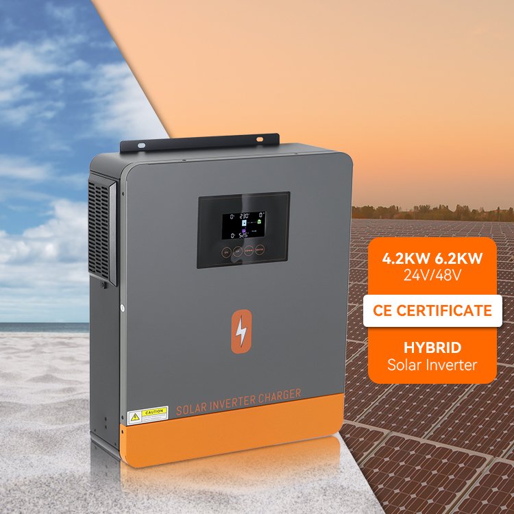 PowMr String Inverter 6200W 48V Off Grid Solar Inverter 220V Pure Sine Wave Solar Inverter For Home Appliance