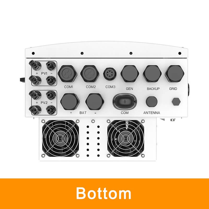 BOI-4 SOLIS Single Phase EU Standard on off grid solar inverter 4Kw 5Kw 8Kw 10kw 30kw 48v Photovoltaic hybrid solar Inverters