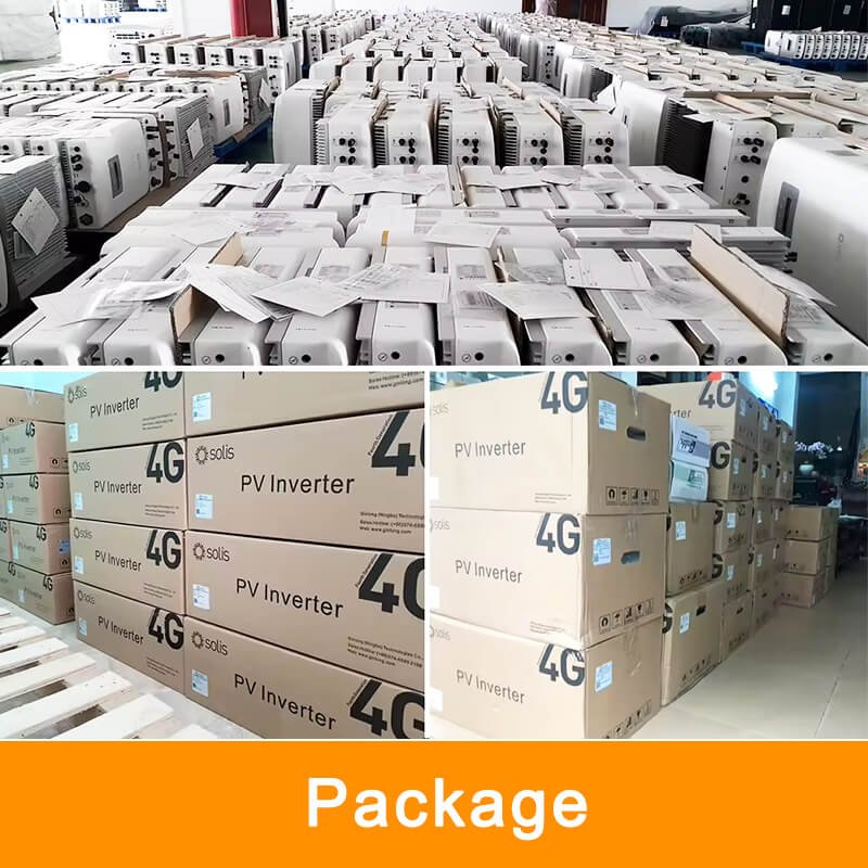 BOI-4 SOLIS Single Phase EU Standard on off grid solar inverter 4Kw 5Kw 8Kw 10kw 30kw 48v Photovoltaic hybrid solar Inverters