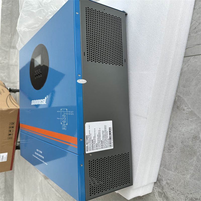 Parallel Machine 11Kw 48 Volt Split Phase Low Frequency Mppt Smart Hybrid Grid Solar Inverter