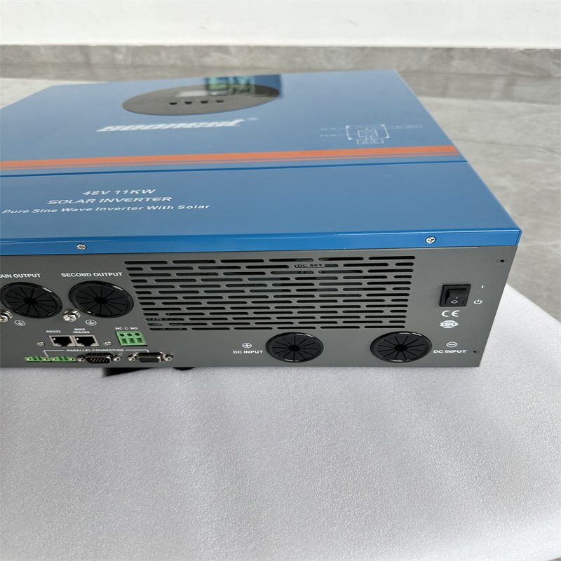 Parallel Machine 11Kw 48 Volt Split Phase Low Frequency Mppt Smart Hybrid Grid Solar Inverter