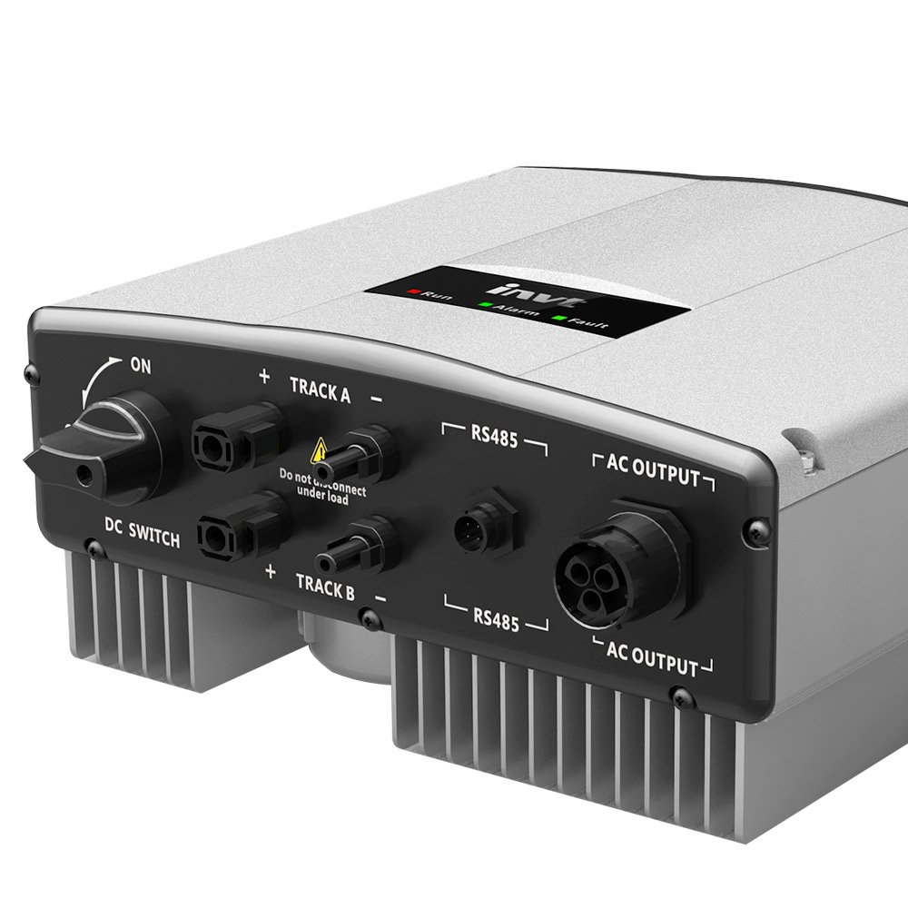 INVT solar inverter on grid 5kw 5000w single phase 220V dual mppt inverter grid tie with WIFI