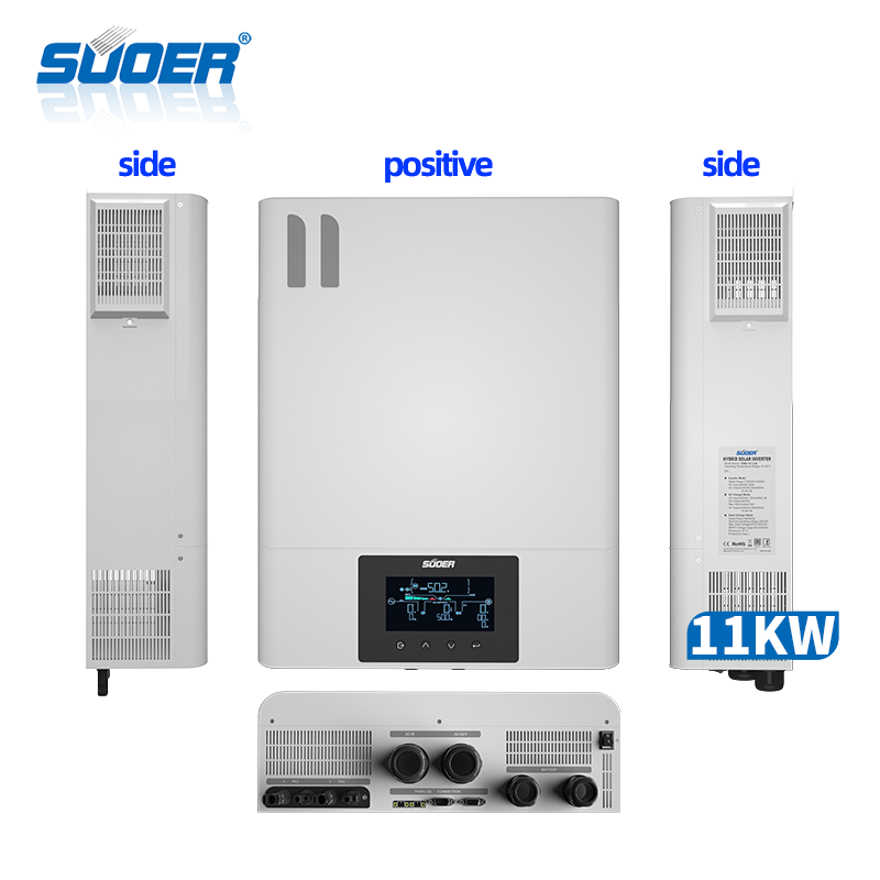 SUOER 11KW 8KW solar power inverter price 8kw hybrid inverter home use solar power energy-storage system