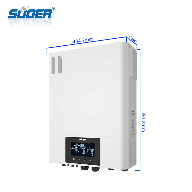 SUOER 11KW 8KW solar power inverter price 8kw hybrid inverter home use solar power energy-storage system