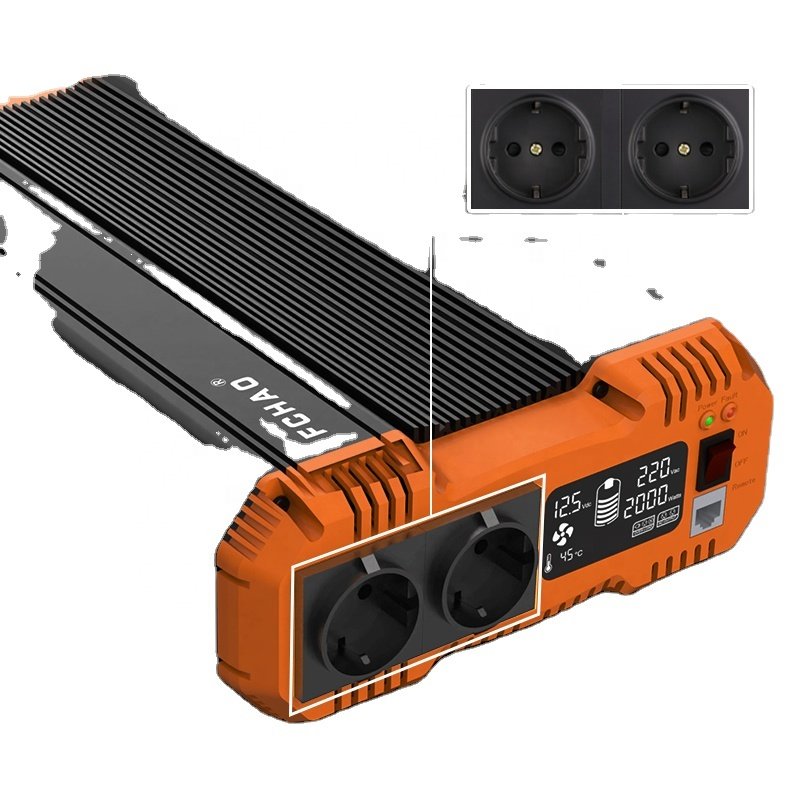 FCHAO 1500W Single Phase Solar Inverter RV Camper Accessories Manufacturer Factory Directly Supply RS485 With Communication