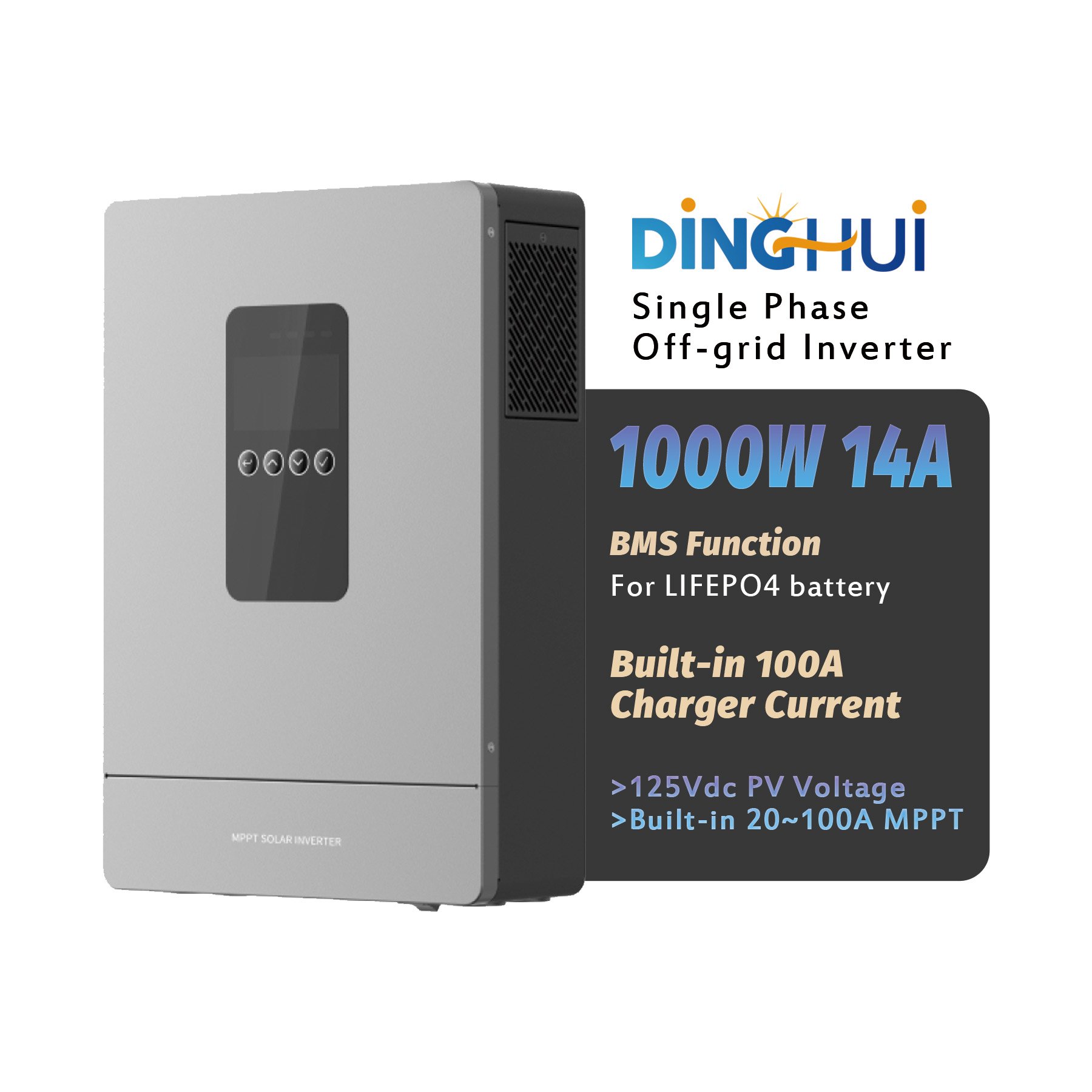 Off-grid Hybrid Solar Inverter 1kw 4kw 5kw Hot Sale Solar Inverter For Solar System