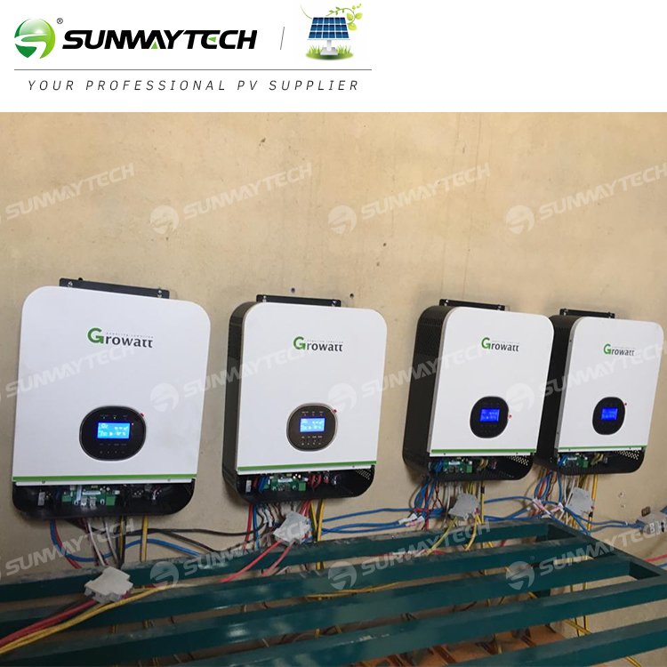 Growatt single phase 5kw solar inverter off grid SPF 5000TL HVM 5000 w 48v power inverter