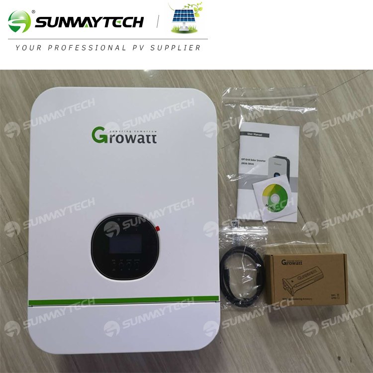 Growatt single phase 5kw solar inverter off grid SPF 5000TL HVM 5000 w 48v power inverter