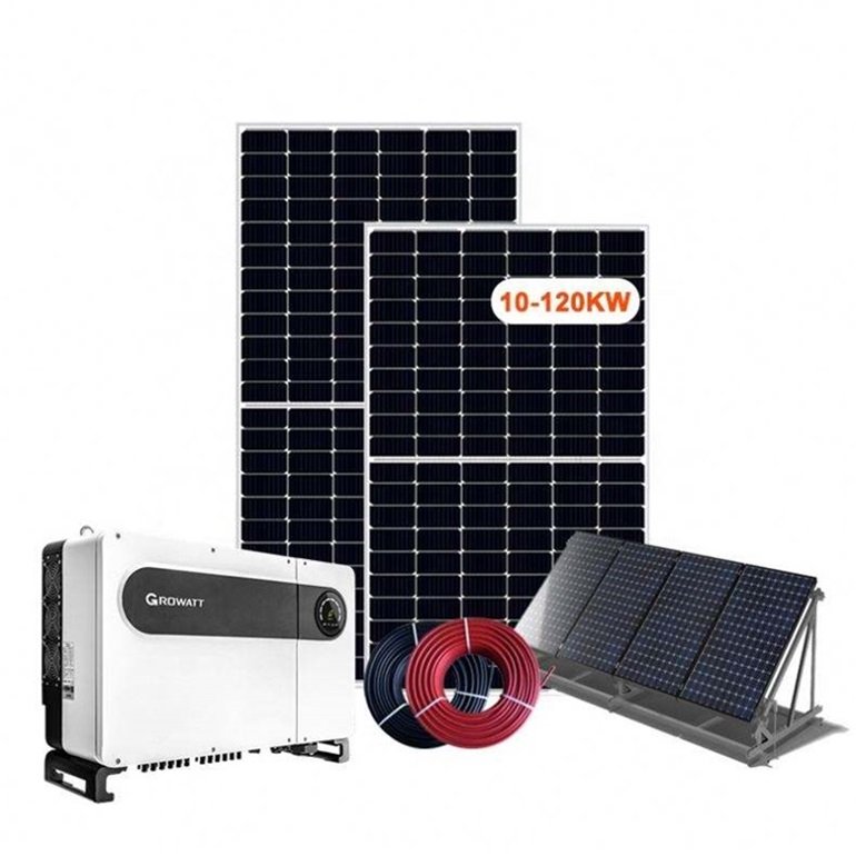 Household Solar Mini Solar Power Plant Solar Energy Systems Off Grid10kw 20kw 30kw Energy Storage System Solar Power