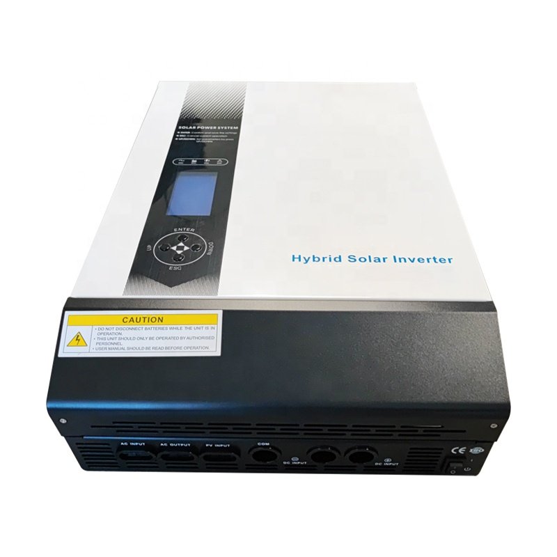 High Efficiency 1KW 2KW 3KW 4KW Pure Sine Wave Hybrid Solar Inverter Built In MPPT PWM Controller