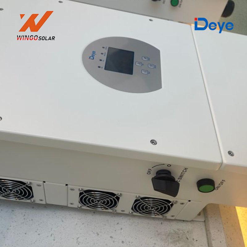 Deye hybrid inverter 8kw solar inverter power charger system single phase 10kw 3 phase inverter solar For Home Use