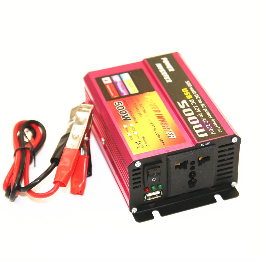500W Modified Sine Wave Inverter Solar Inverter with USB For Car