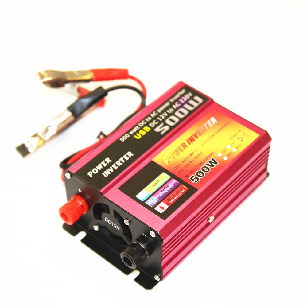 500W Modified Sine Wave Inverter Solar Inverter with USB For Car