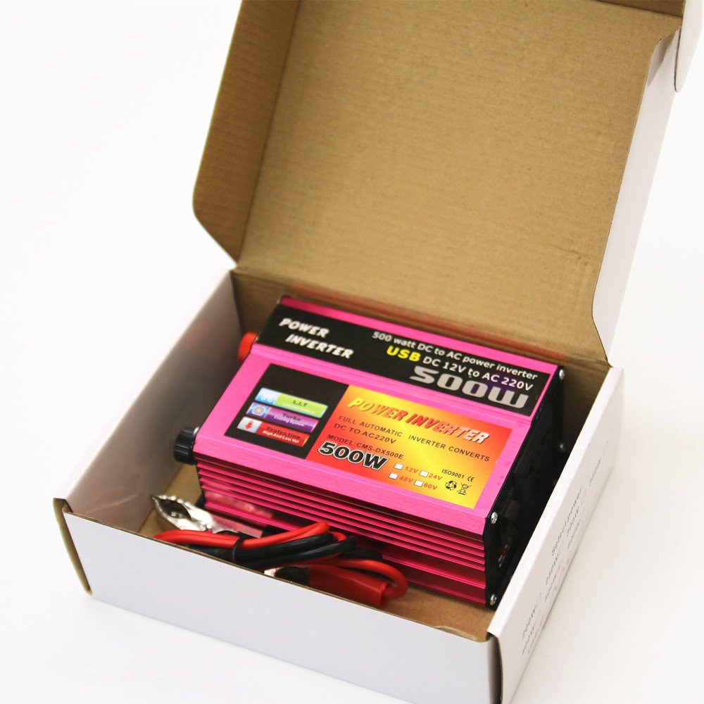 500W Modified Sine Wave Inverter Solar Inverter with USB For Car