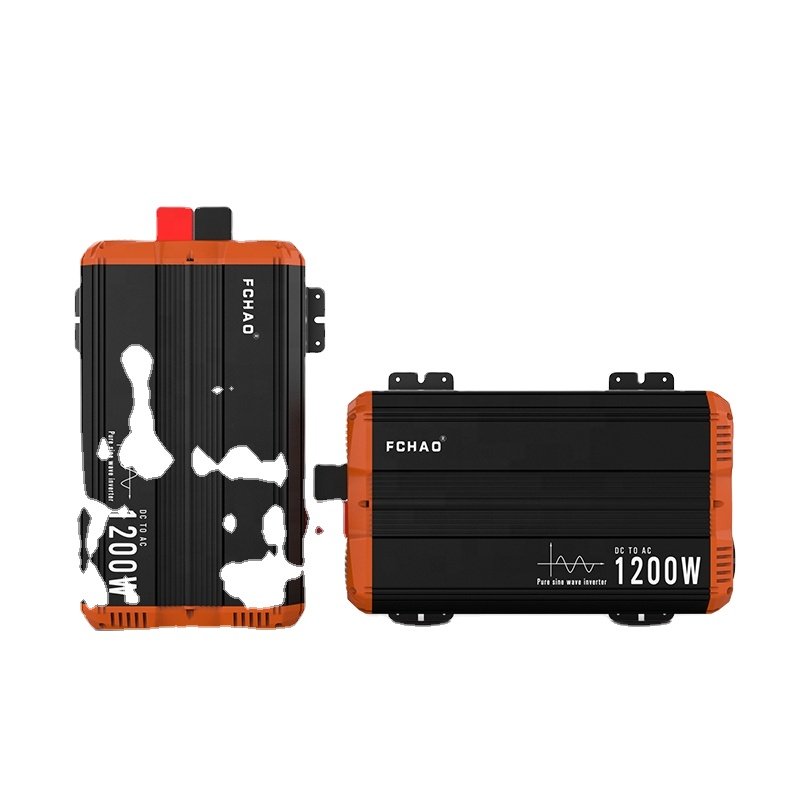 FCHAO 1200W Pure Sine Wave Inverter Circuit Board Dc To Ac With Multi Protections High Quality LCD Screen Invertor Invert CE