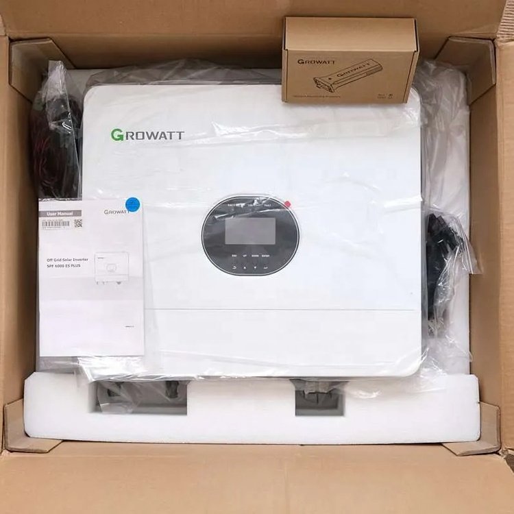 Wholesale Growatt Inverter 6000watt SPF 6000ES PLUS 6KW Off Grid Solar Inverter Single Phase Solar Inverter Hybrid