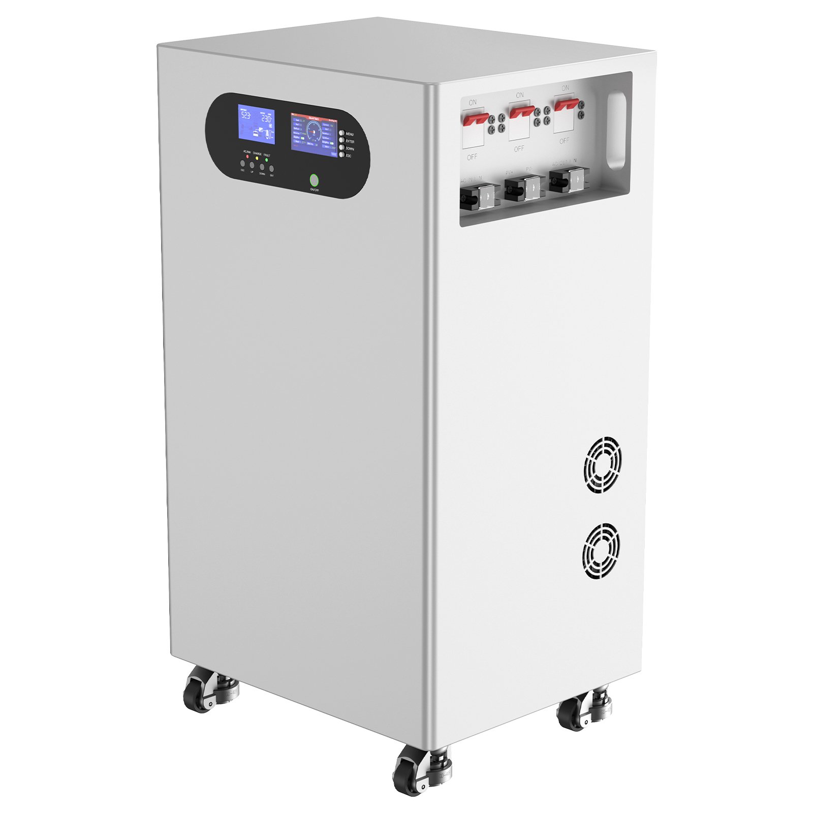 Avepower 51.2V 300Ah All in One Battery 15kwh Home Energy System LiFePO4 Battery Pack With 5.5Kw solar inverter