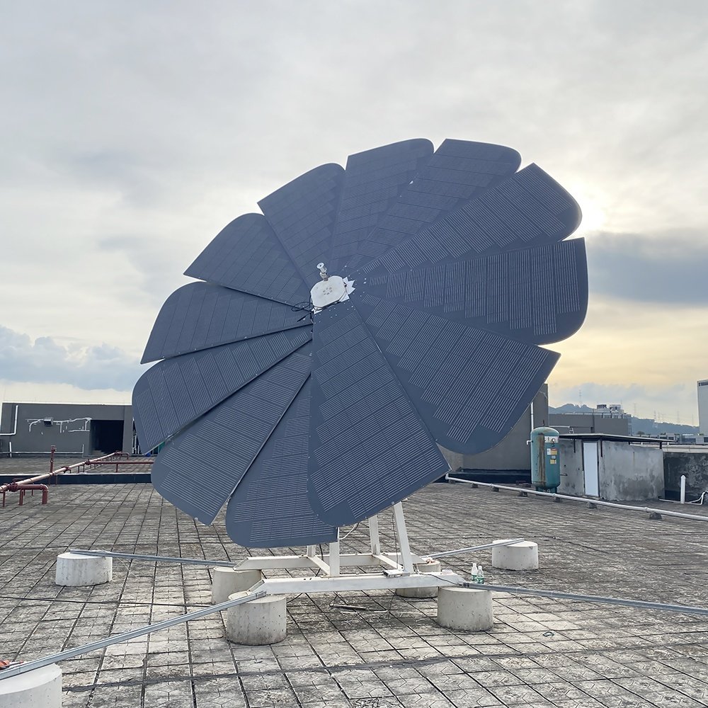 3KW Sunflower solar Panel Generation System Smart Sunflower With Automatic Control System
