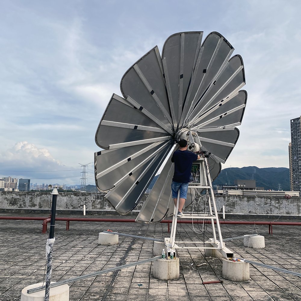 3KW Sunflower solar Panel Generation System Smart Sunflower With Automatic Control System
