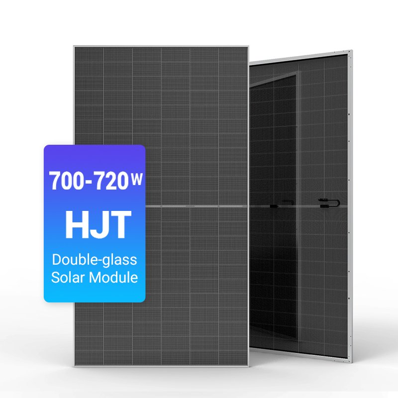 Solar Panels 700 Watt 710W 720W Monocrystalline Photovoltaic HJT Solar Power Panels Wholesale Price
