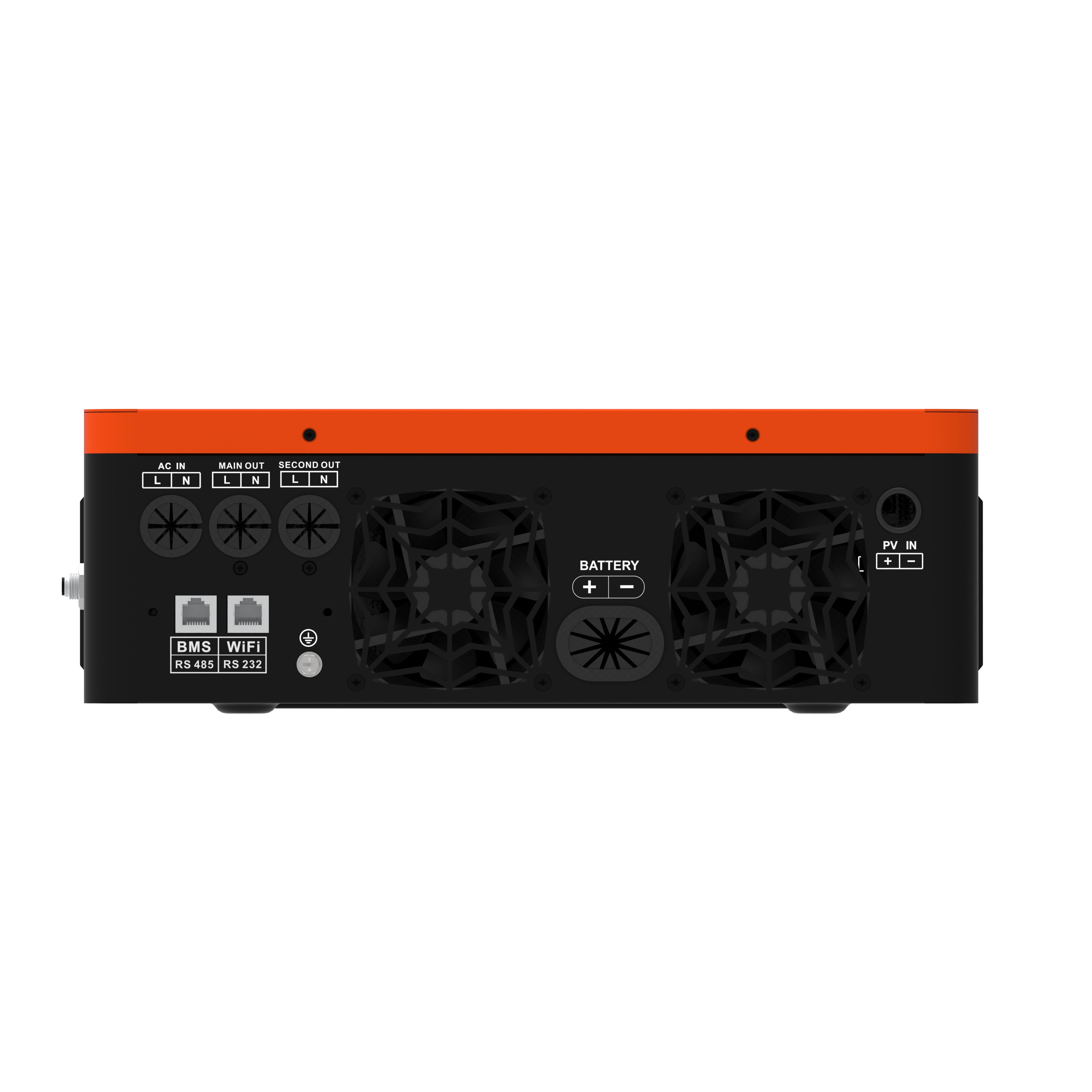 Top Quality Powmr 3.6KW DC 24V Solar Inverter 110v/120Vac MPPT Hybrid Solar Inverter for Home Appliance