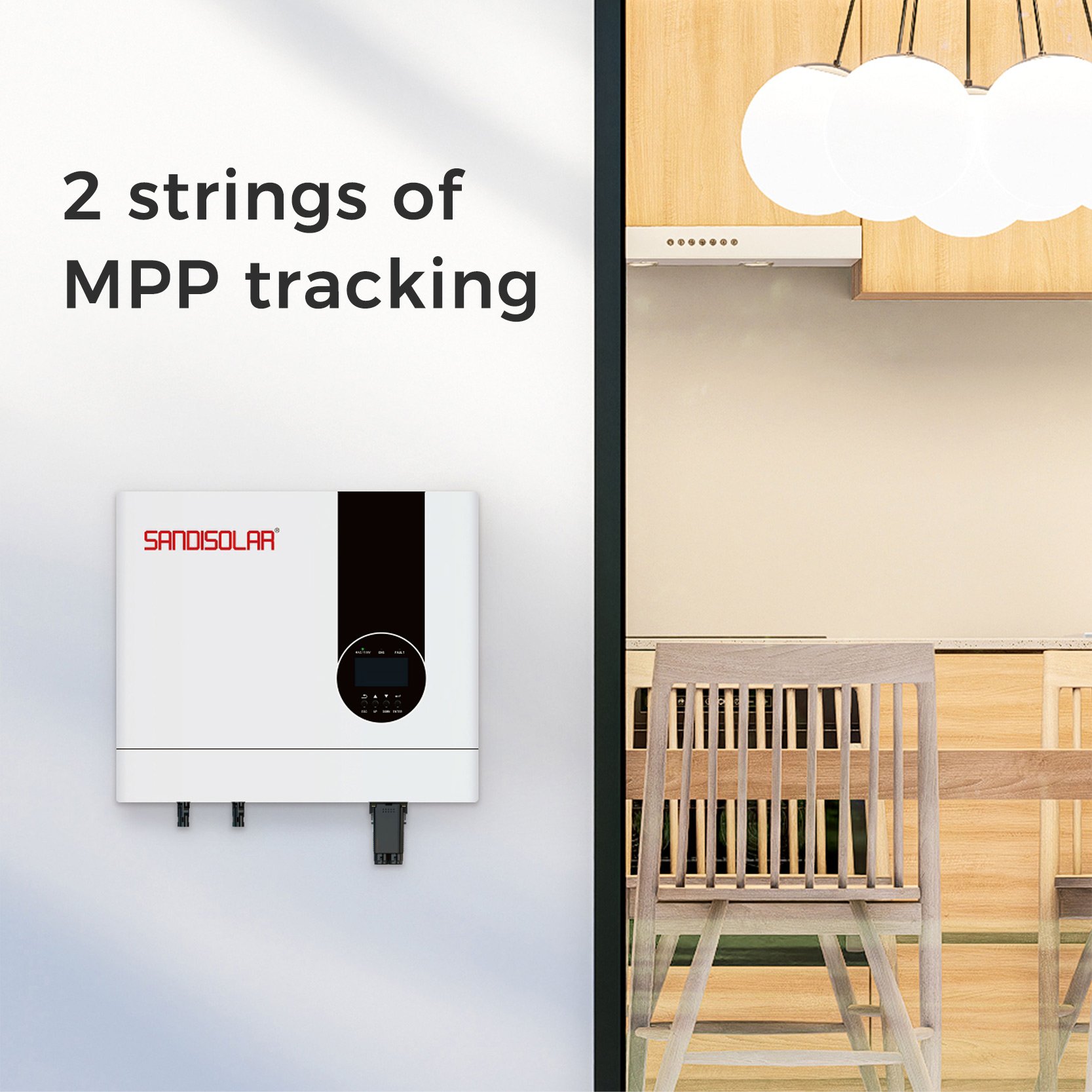 6kw Solar Inverter 6kw 6 kva Off Grid Pure Sine Wave 220v Power Panel 6kw 6kva Mppt Hybrid Off Grid Solar Inverter