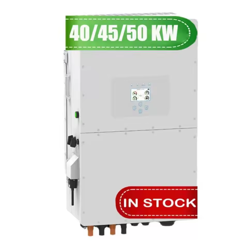 Deye HV Hybrid Inverter 30kw 40kw 50kw High Voltage Three-phase 380V MPPT Output Solar Inverter for Commercial Use