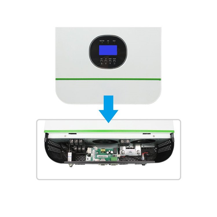 Hot Selling SPF 3000TL LVM-24P mppsolar mppt pure sine wave solar inverter zero transfer time 80A MPPT hybrid Inverter