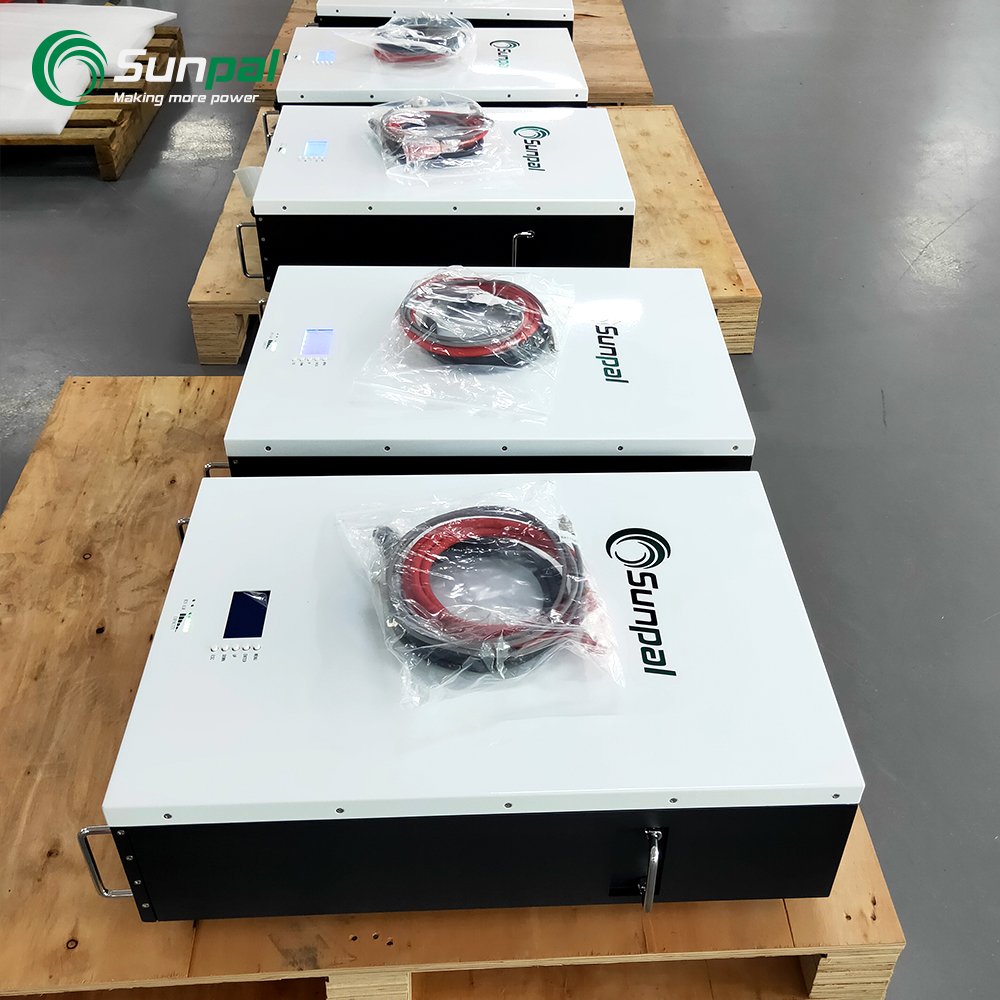 Sunpal Powerwall Lifepo4 Solar Battery 48V 51.2V 5KWh10KWh 20KWh Home Lithium Ion Phosphate Photovoltaic Energy Storage Battery