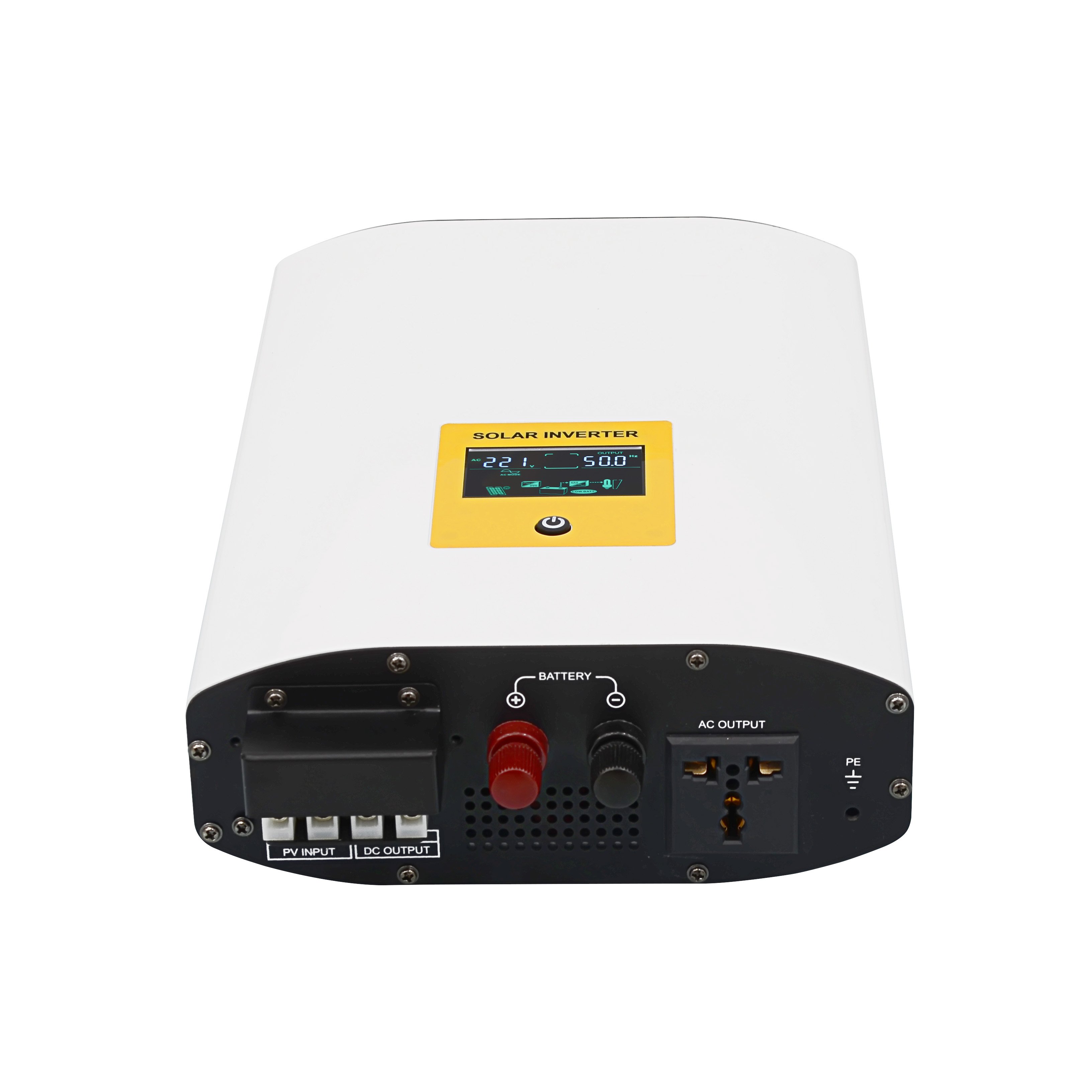 200W 300W 400W 500W 600W 1000W 1500W 2000W 2500W 3000W High Frequency AC Charger 12V 24V DC PWM Off Grid Hybrid Solar Inverter