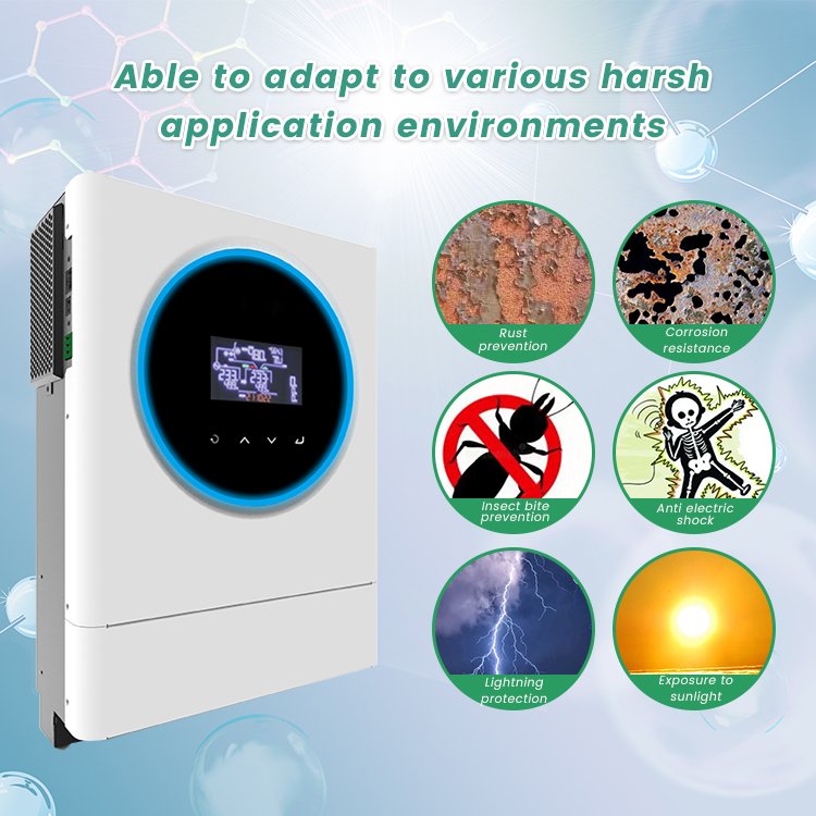5KW On Grid Hybrid Solar Inverter 3KW 5KW 10KW Grid Tie Solar Power Inverters