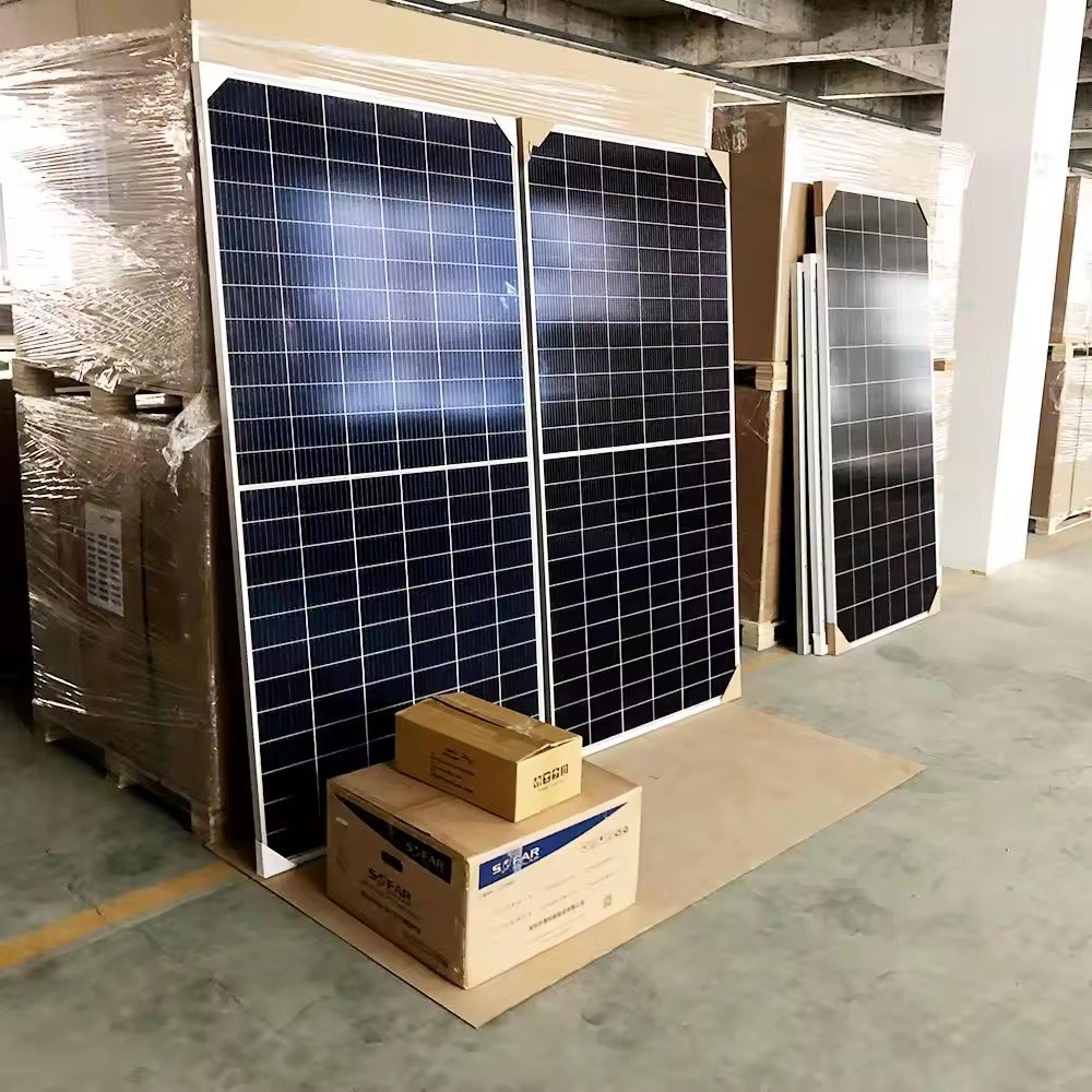 TongWei Solar Panel 72HD570-590W 144 Pcs 182mm N Type Monocrystalline Cells PV Solar Energy System Module