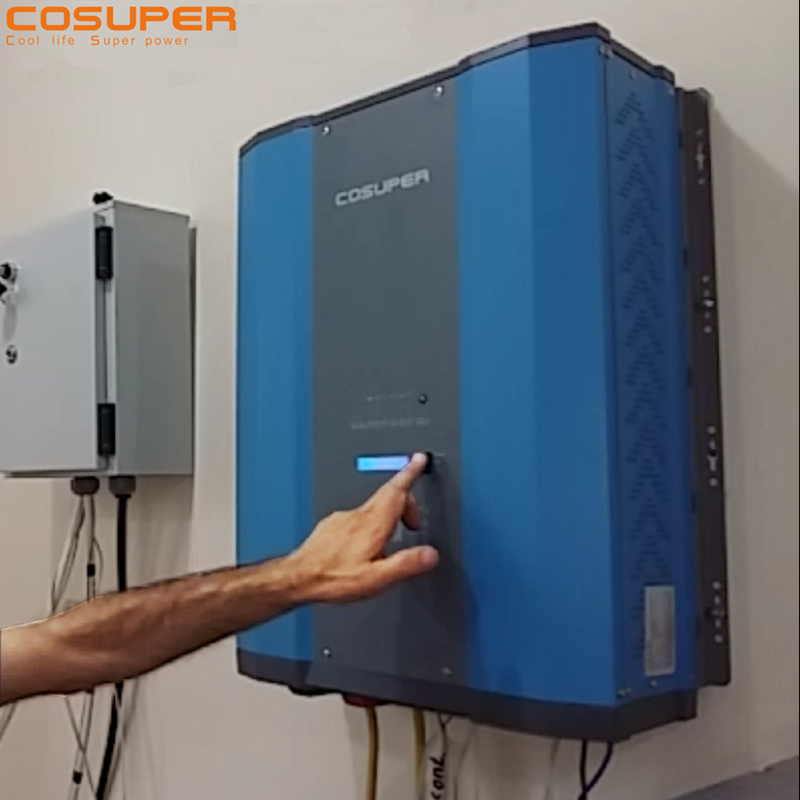 high efficiency low frequency mppt inverter solar 6000watt pure sine wave 48vdc
